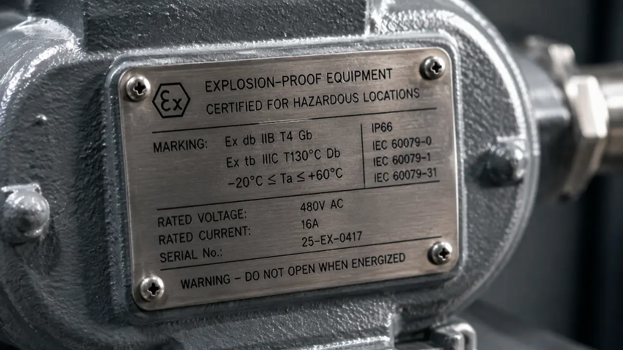 Ex d vs Ex db: Understanding the Marking Behind Explosion-Proof Equipment
