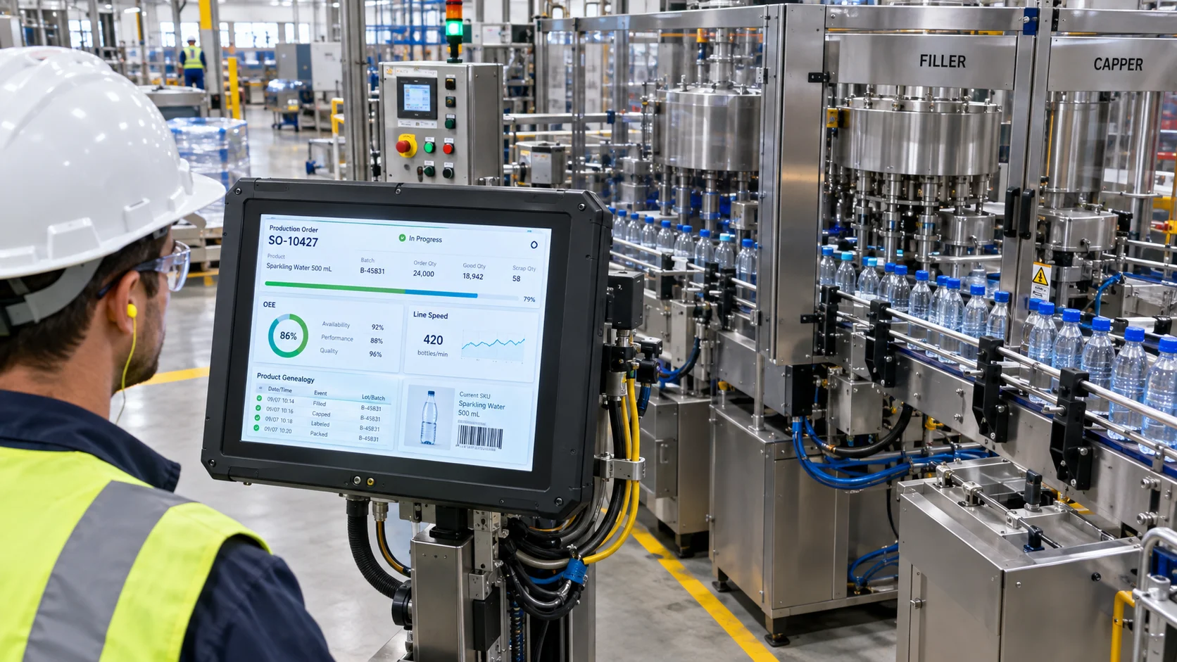Manufacturing Execution Systems: What an MES System Does That SCADA and ERP Do Not