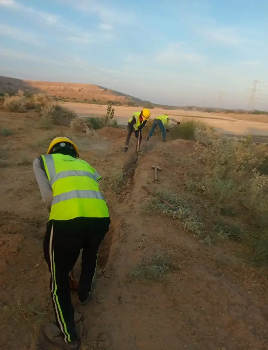 Cable Laying & Termination at SCEMC