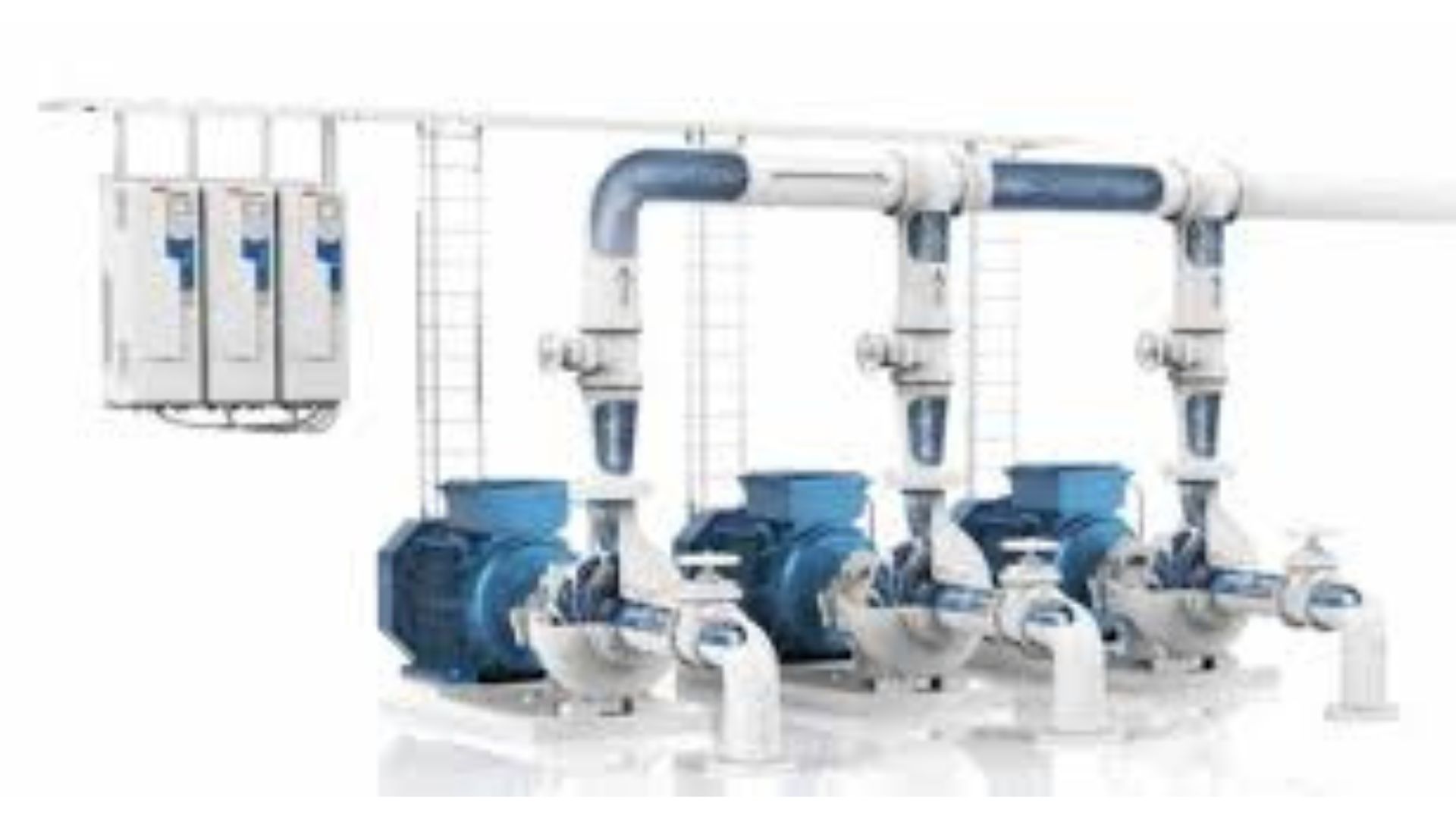 ABB ACQ580 Series VFD for water and wastewater pump control 380-480V