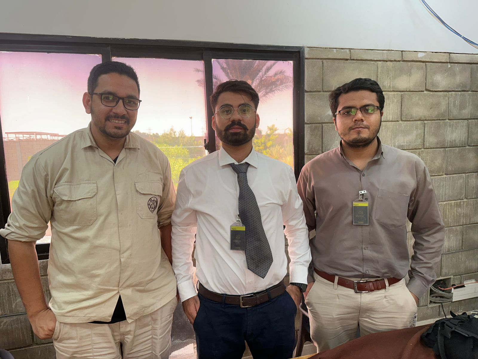 Regional Manager and Electrical & Instrumentation Consultant of Techno Control Corporation in a professional meeting.